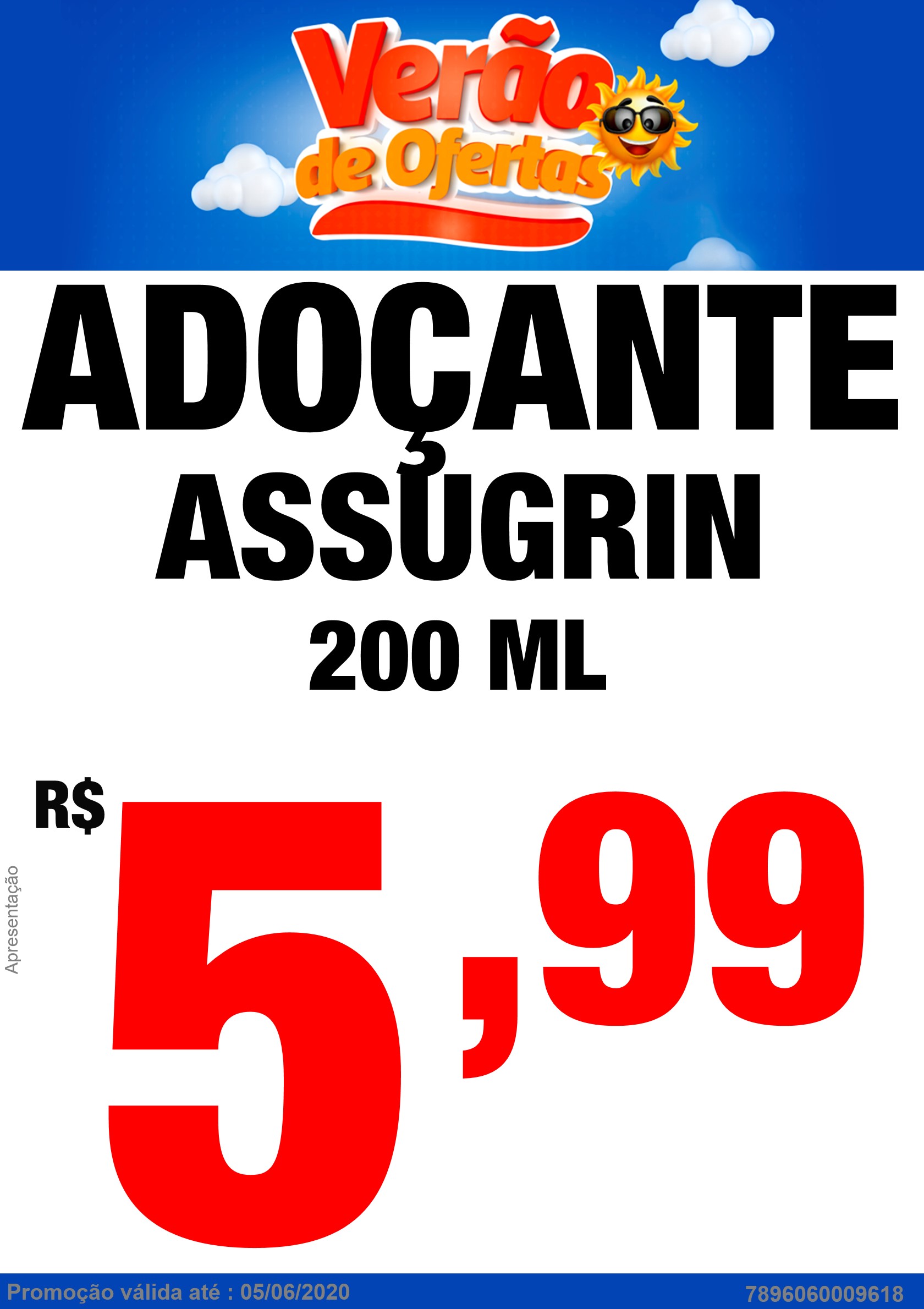 adoçante assugrin