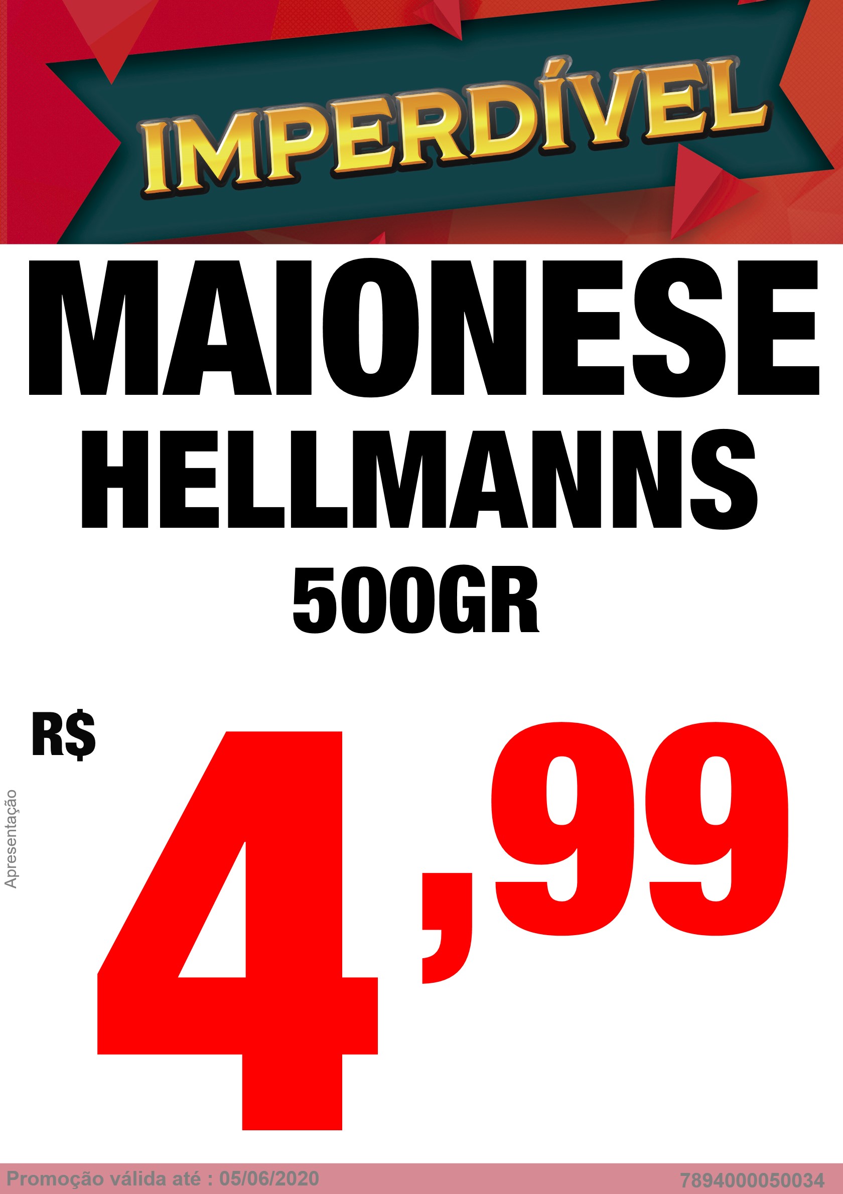 maionese hellmanns